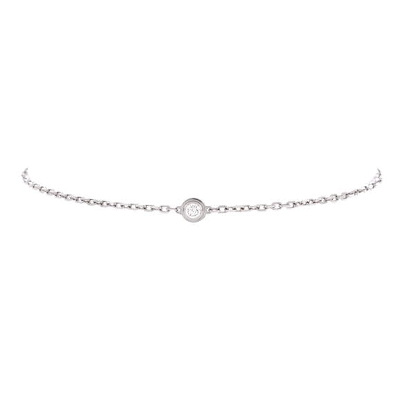 Cartier Jewelry - Cartier Small D'Amour Bracelet 18K White Gold and Diamond